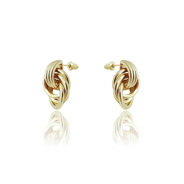 KIKI☆ KIKICHIC | NYC | Dangling Triple Knot Stud Earrings in
