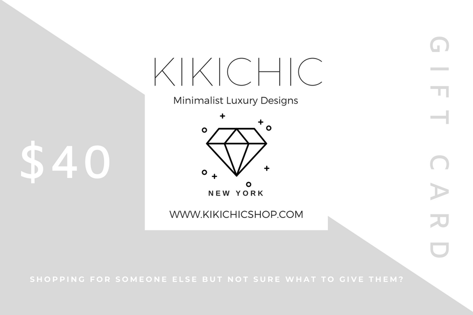 KIKICHIC, Minimalist Jewelry, NYC