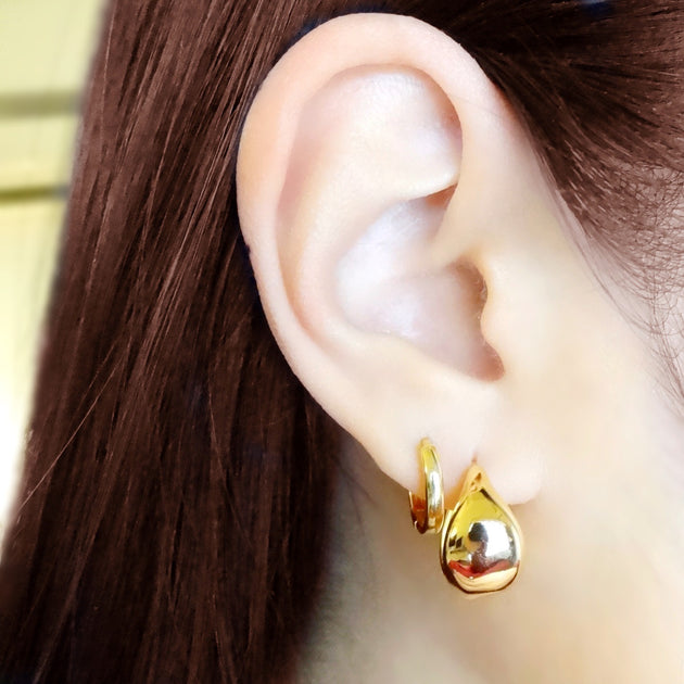 Chibi Jewels/Mini Thick Hook Earrings-