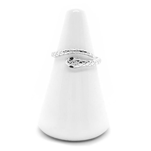 KIKICHIC | NYC | Black Eyes Diamond Dainty 14k Gold Snake