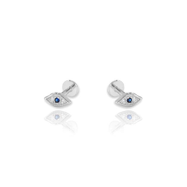 Evil eye hot sale tragus stud