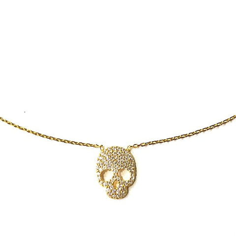 KIKICHIC Add a gorgeous and sophisticated glow to any outfit with our gorgeous sugar skull necklace. Perfect for dressing up or dressing down this gorgeous pendant is sure to be the center of attention on any ensemble. So that it's ready for gifting and ready to be worn. This item makes a gorgeous gift for Birthdays, anniversaries, weddings, and all other special occasions, and will be an item to cherish for years to come.