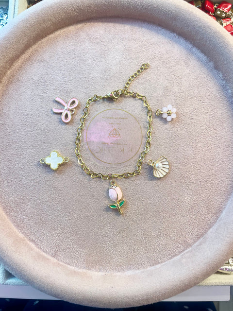 Custom Charm Bracelet - June Goods