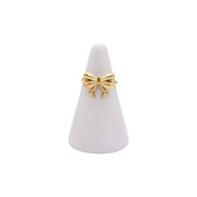 Dainty Bow Ring Gold Stainless Steel, Dainty Bow Design Ring Gold, Silver Girly Bow Ribbon Ring Gold, Simple Ribbon Ring, Bow Ring Stacks, Anti Tarnish Ribbon Gold Ring. Coquette Ring. Girly Rings. Dainty Ribbon Ring in Silver. Dainty Ribbon Ring 14k Gold.