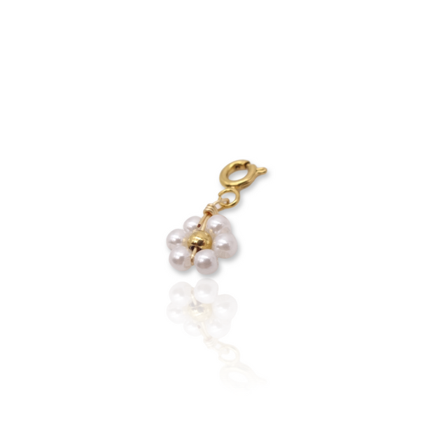 Pearl Flower Charm