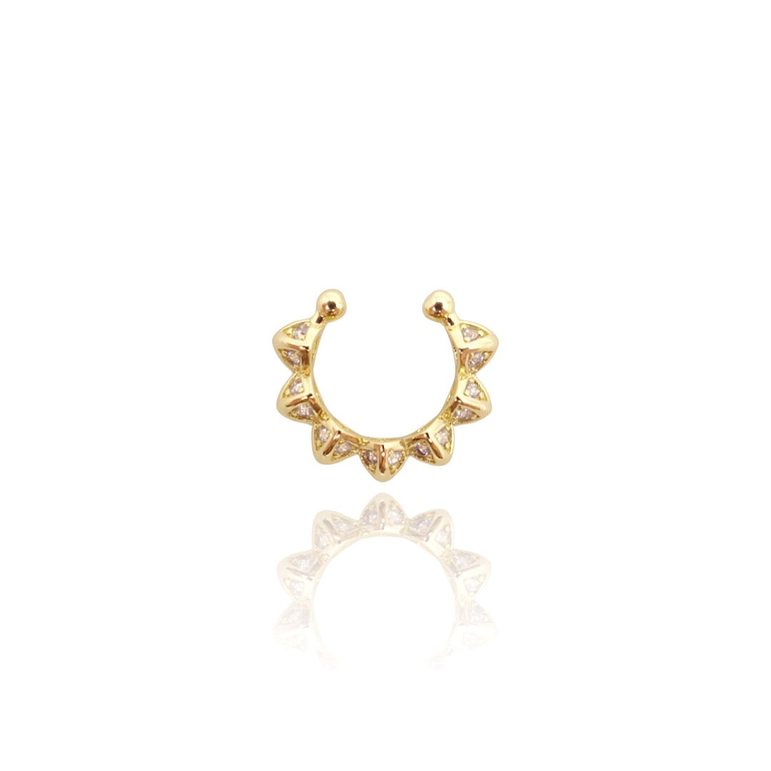 KIKICHIC | NYC | Comfortable Spike CZ Diamond Ear Cuff No Piercing