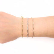 KIKICHIC Mini Paper Clip Chain Link Bracelet in 14k Gold, Oval Mini Link Paper Clip Stacking Bracelet Gold Filled, Stainless Steel Thin Paper Clip Link Chain Stack Bracelet, Paper Clip Rectangle Link Chain Bracelet Silver, Medium Paper Clip Link Chain Stacking Silver Bracelet, Paper Clip Flat Link Chain Gold Filled Stack Bracelet, Fine Rectangle Paper Clip 14k Gold Bracelet.