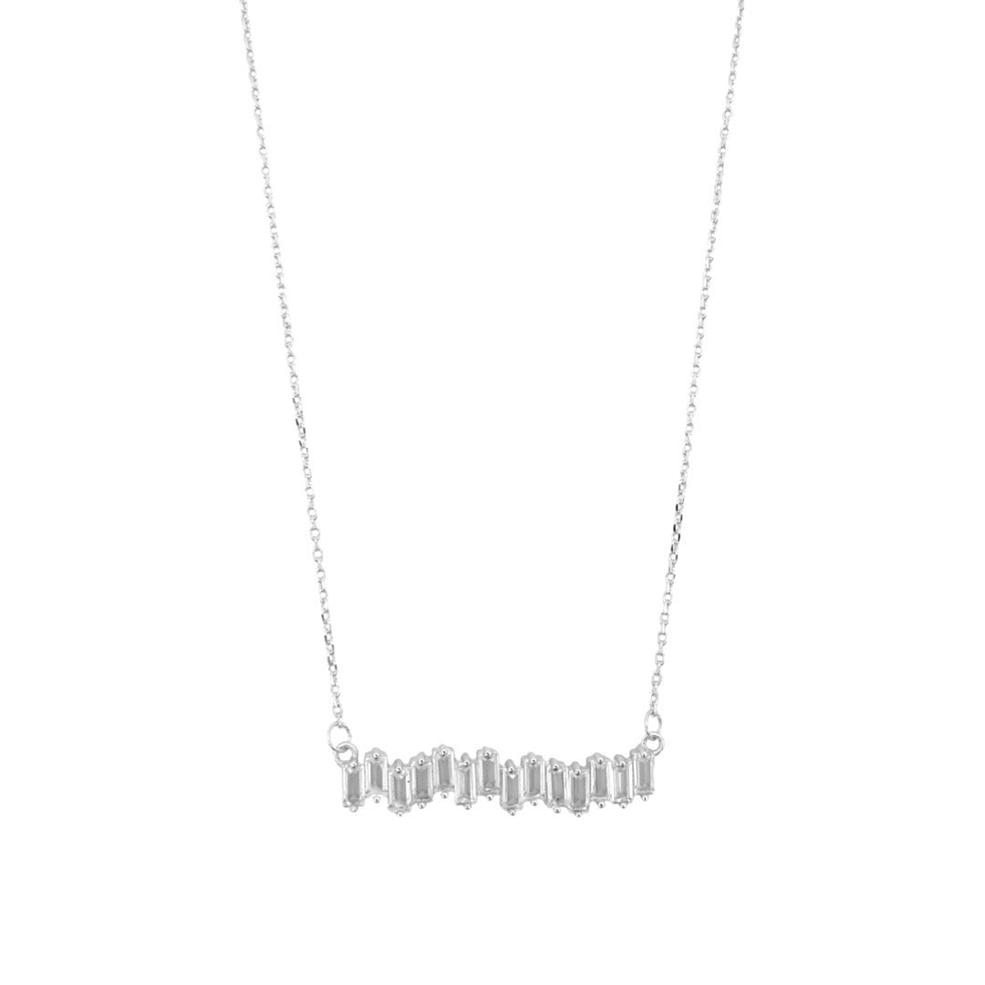 正規品・関税込み◆HEI◆BAGUETTE LAYERED NECKLACE CZ Baguette Layered Necklace – Heidisonline