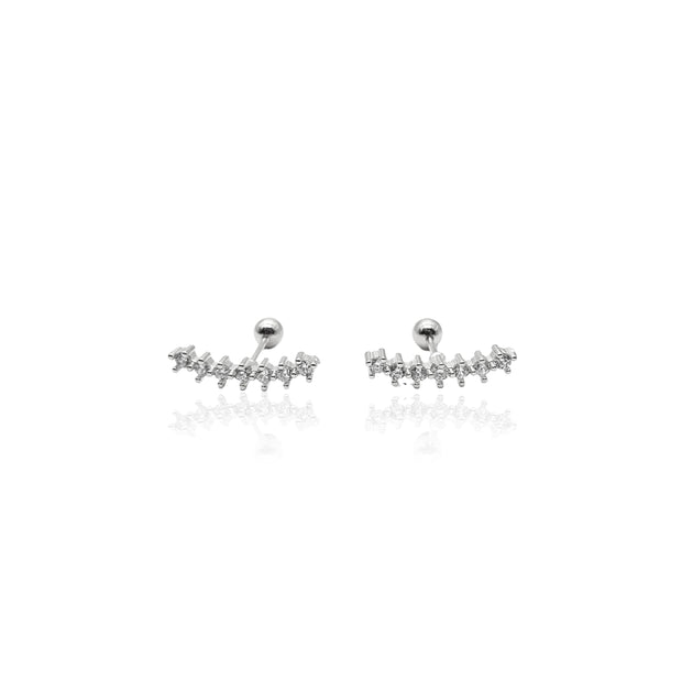 Curve Stud Earrings