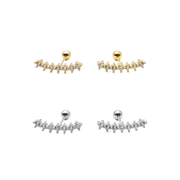 Curve Stud Earrings