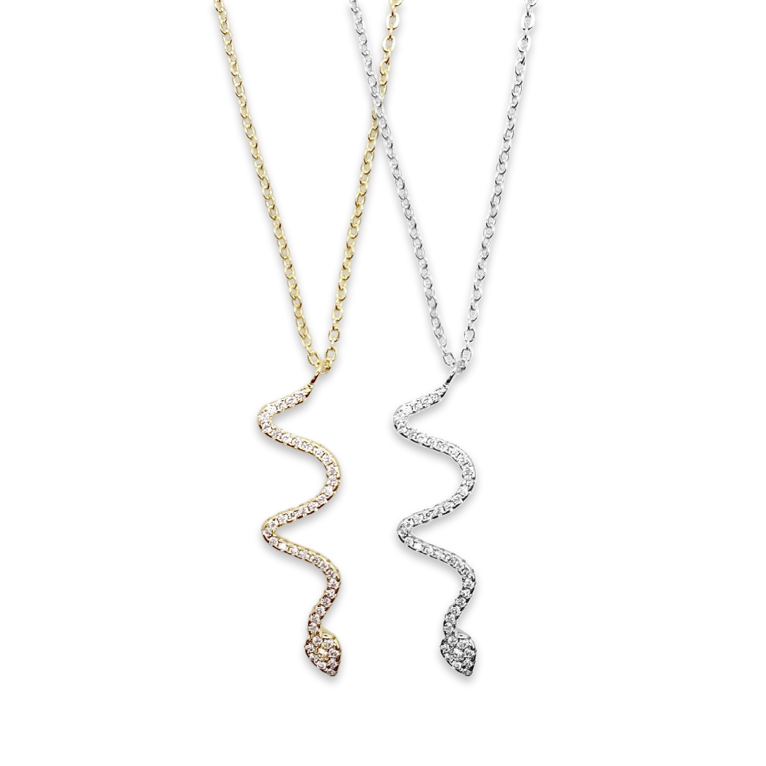 d.i.a ダイヤ スター&ロゴ&チェーン ゴールド スネーク柄 ギャル dia