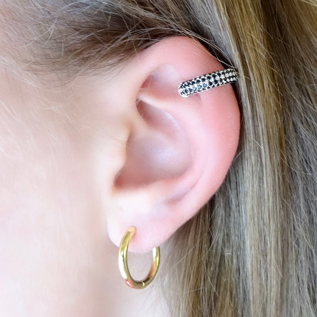 イヤリング Numbering Wavy Heart Ear Cuff #8109 5BNY872 Ear Charm's Heart Wave Ear Cuff Non-Pierced Cartilage Ear