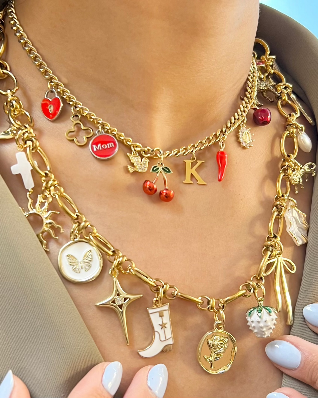 BARNEYS NEW YORK スクエアダイヤチャーム 849825522.jpg?1582272069