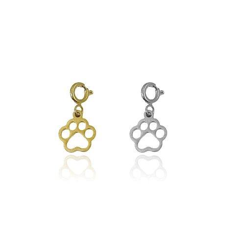 Paw Print Charm