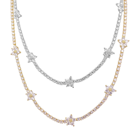 Cubic zirconia 2025 diamond choker