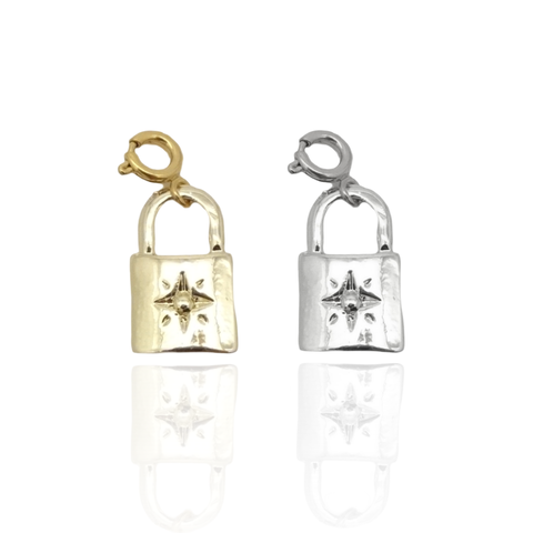 Star Lock Charm