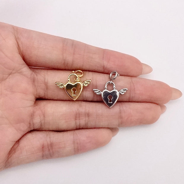 Angel Lock Charm