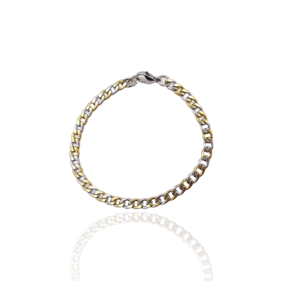 Two-Toned Chain Bracelet