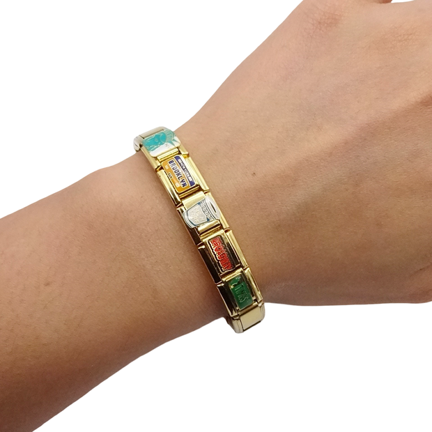 Brooklyn NYC Italian Charm Bracelet