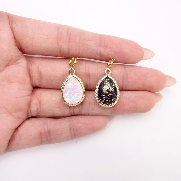 Iridescent Pendant Charm