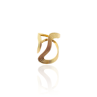 Wavy Texture Ring