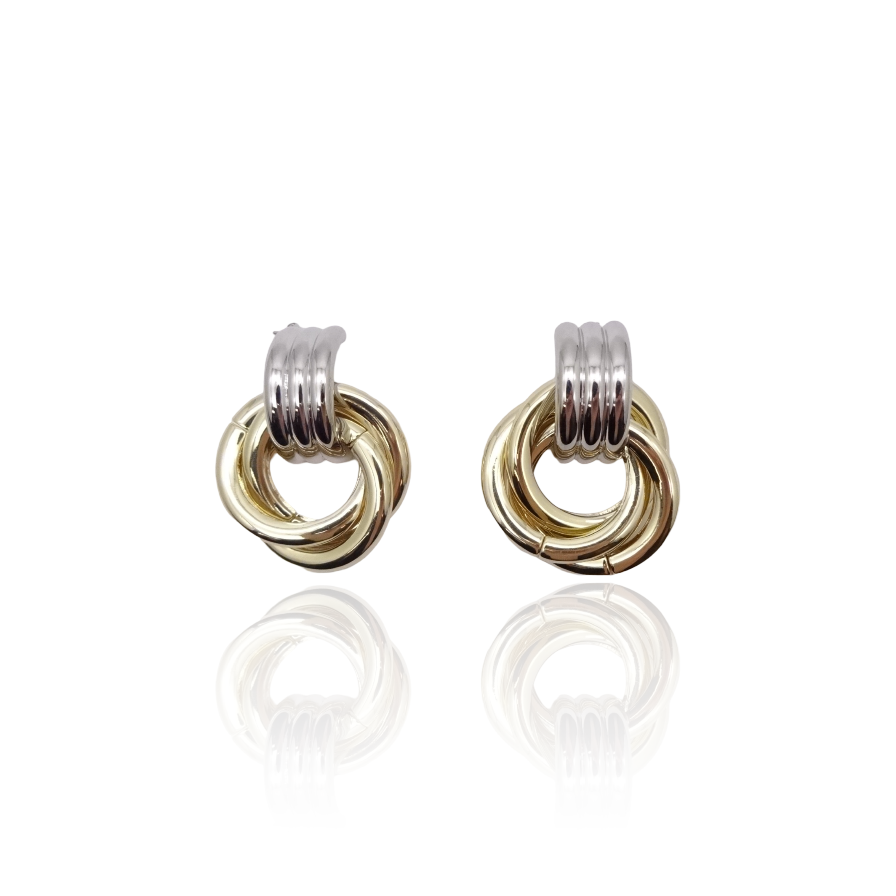 KIKICHIC | NYC | Two-Tone Modern Dangle Earrings