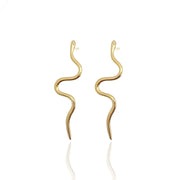 Long Snake Earrings