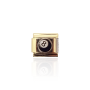 8 Ball Italian Charm