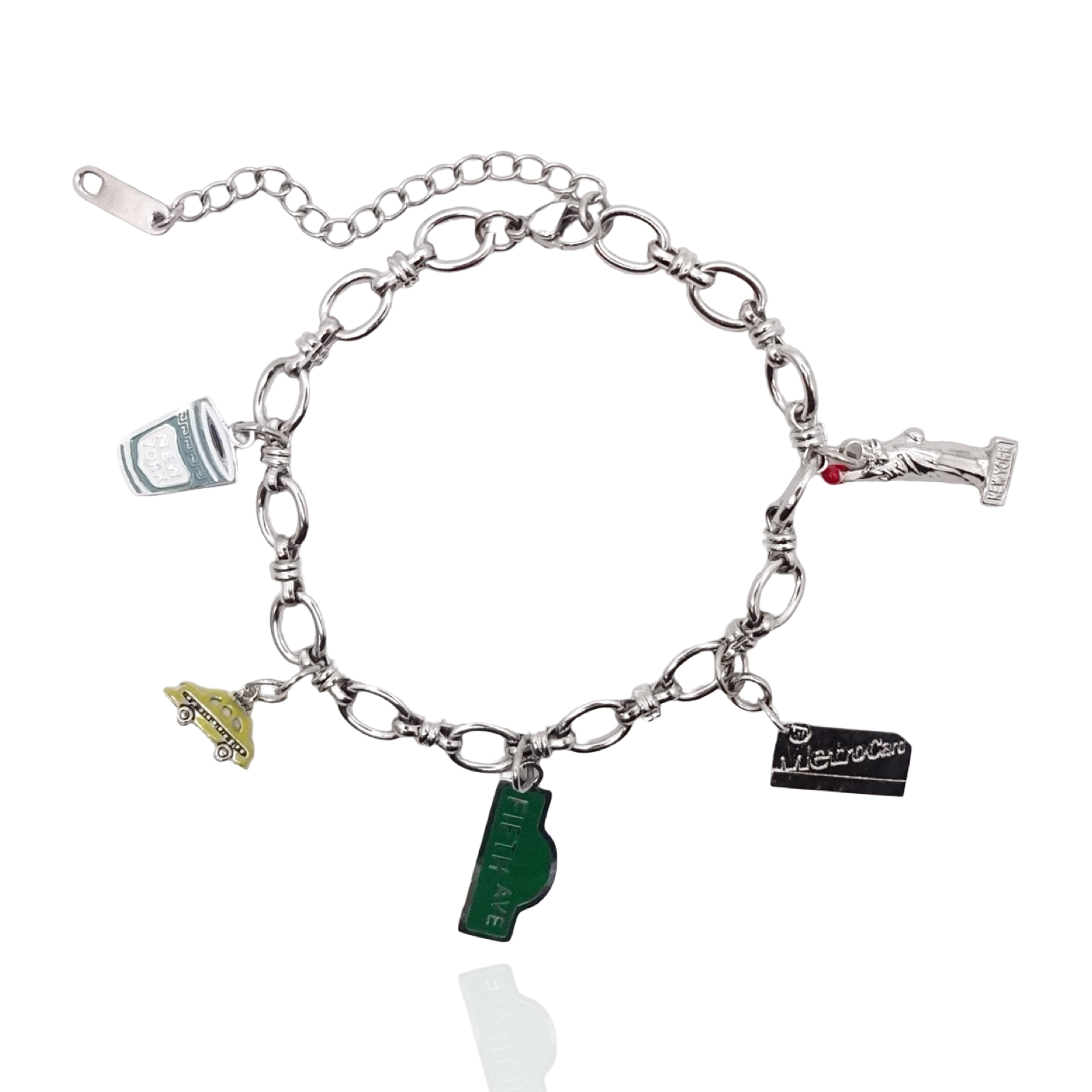 KIKICHIC | Iconic NYC Charm Bracelet | New York Charm Bracelet