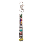 New York Taxi Italian Charm Keychain