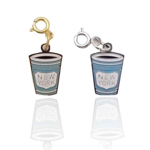 NY Coffee Cup Charm