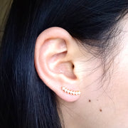 Curve Stud Earrings