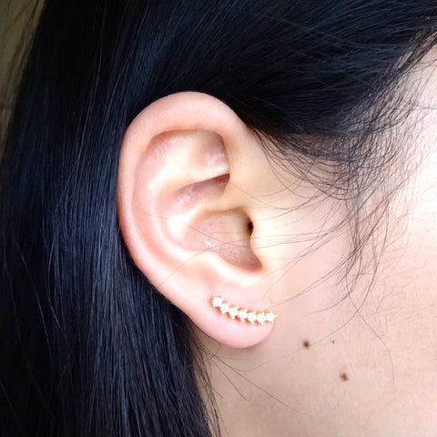 Curve Stud Earrings