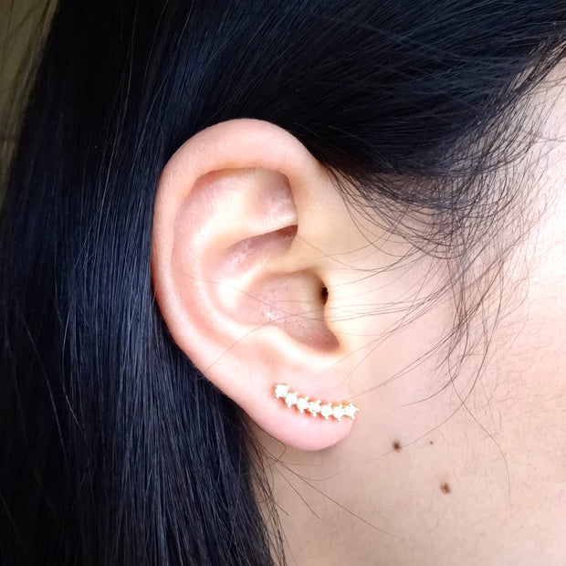Curve Stud Earrings