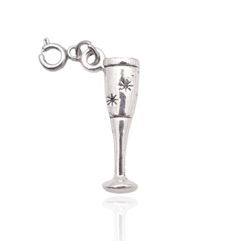 Champagne Glass Charm