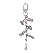 New York Charm Bag Keychain