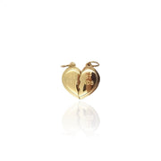 Best Friends Heart Charm