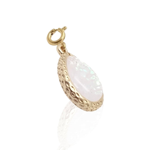 Iridescent Pendant Charm