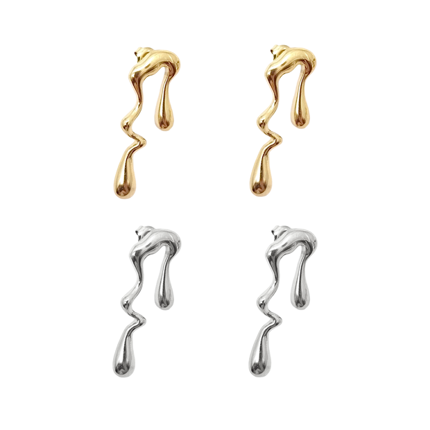 Double Drip Earrings