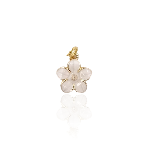 Gold Flower Charm