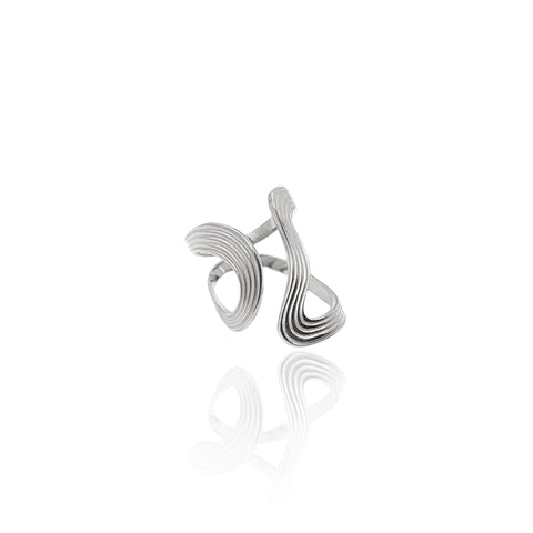 Wavy Texture Ring