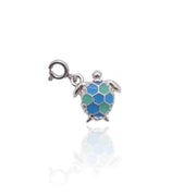 Blue Sea Turtle Charm