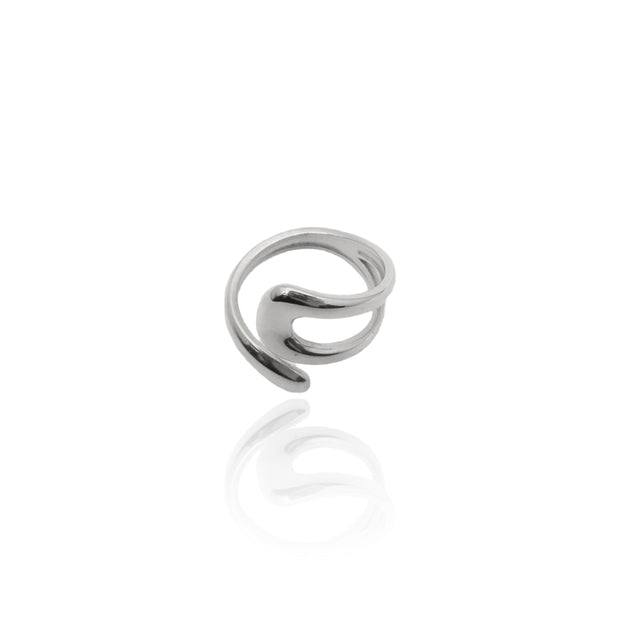 Rectangular Twist Ring