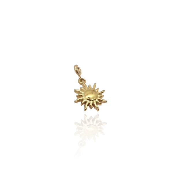Wavy Sun Charm