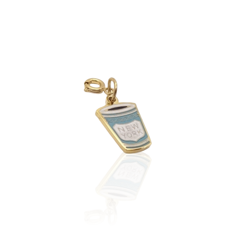 NY Coffee Cup Charm