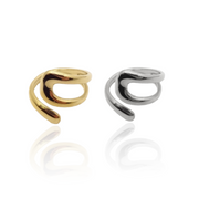 Rectangular Twist Ring