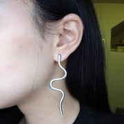 Long Snake Earrings