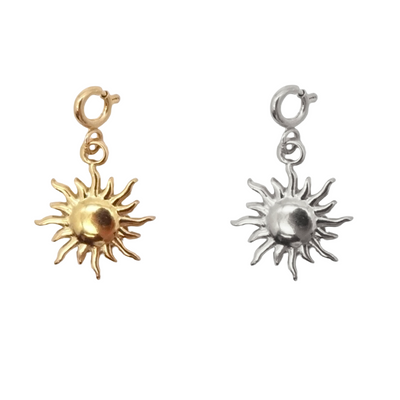 Wavy Sun Charm