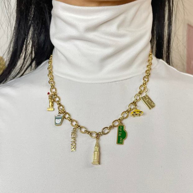Iconic NYC Charm Necklace