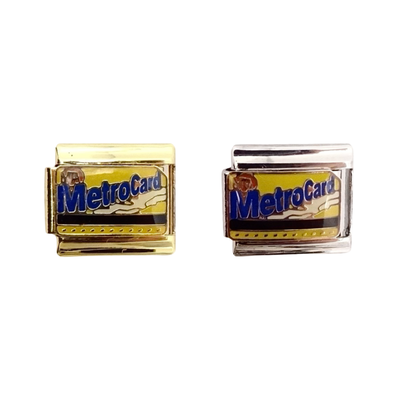Metro Card Italian Charm